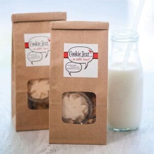 Cookie Text CookieBites Single Serving Size